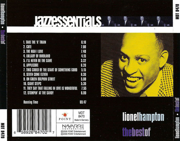 Lionel Hampton : The Best Of Lionel Hampton (CD, Comp)