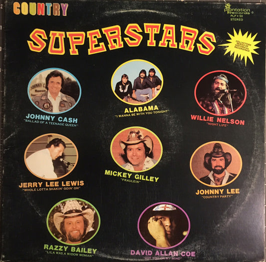 Various : Country Superstars (LP, Comp)