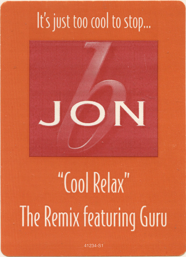 Jon B : Cool Relax (Remix) (12", Promo)