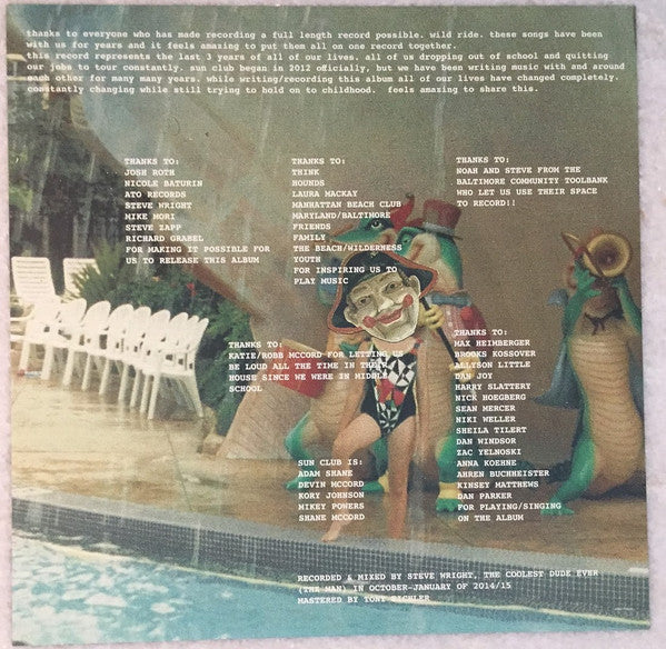 Sun Club : The Dongo Durango (LP, Album, Lil)