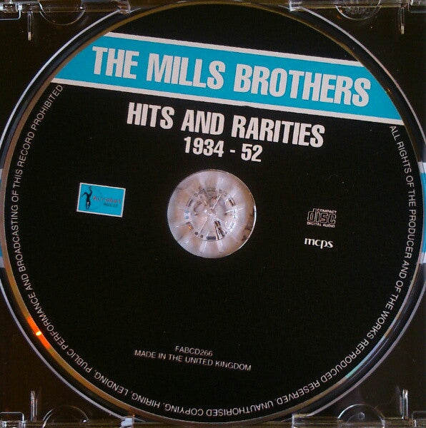The Mills Brothers : Hits And Rarities 1934 - 1952 (CD, Comp)