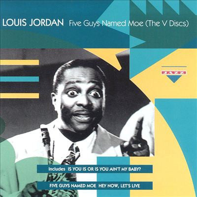 Louis Jordan : Five Guys Named Moe (The V Discs) (CD, Comp)