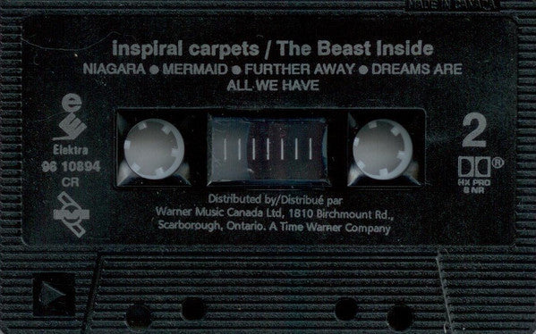 Inspiral Carpets : The Beast Inside (Cass, Album, Dol)