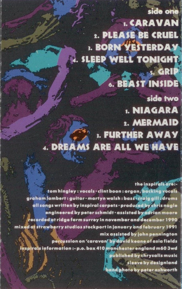 Inspiral Carpets : The Beast Inside (Cass, Album, Dol)