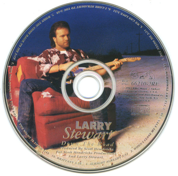 Larry Stewart : Down The Road (CD, Album)