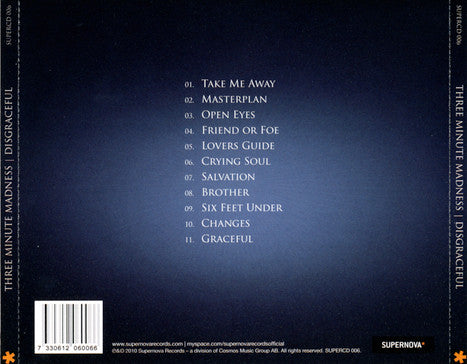 Three Minute Madness : Disgraceful (CD, Album)