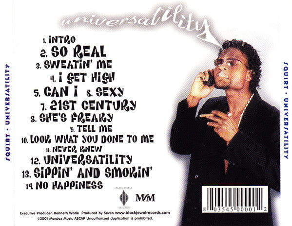 Squirt (7) : Universatility (CD, Album)