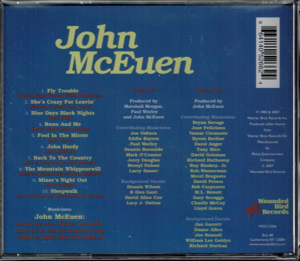 John McEuen : John McEuen (CD, Album)