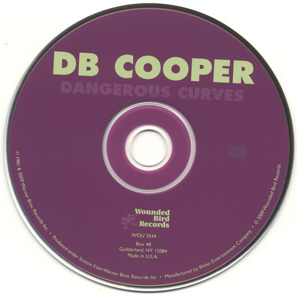 DB Cooper : Dangerous Curves (CD, Album)