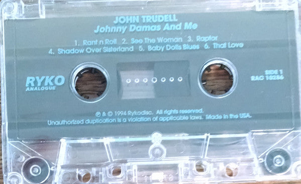 John Trudell : Johnny Damas And Me (Cass, Album)
