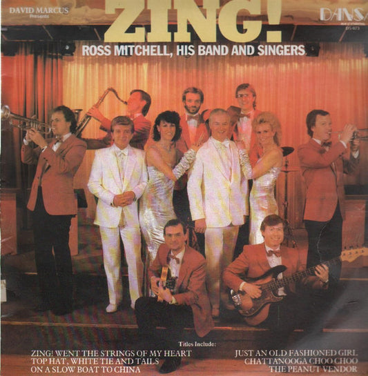 Ross Mitchell His Band & Singers : Zing! (LP, Album)