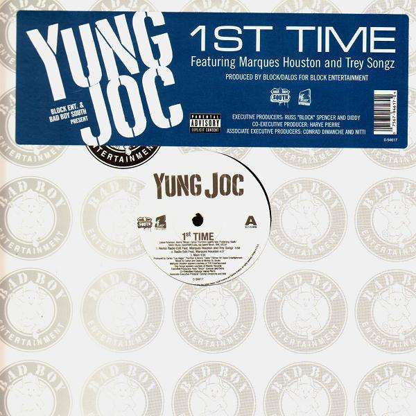 Yung Joc : 1st Time (Remix) / I'm Him (12", Single, Promo)