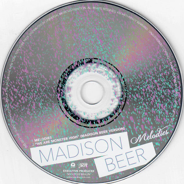 Madison Beer : Melodies (CD, Single)