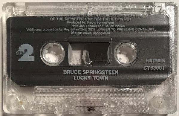 Bruce Springsteen : Lucky Town (Cass, Album)