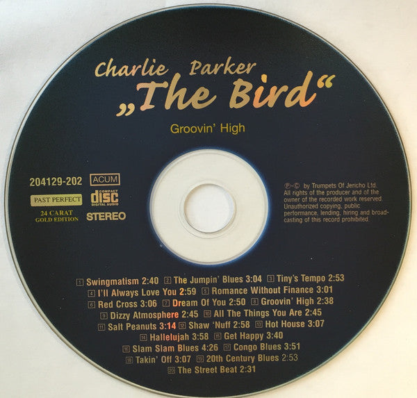 Charlie Parker : Groovin' High (CD, Comp)