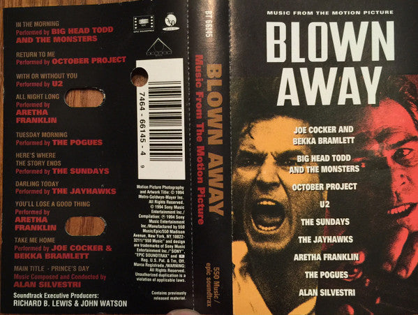 Various : Blown Away - Music From The Motion Picture (Cass, Comp)
