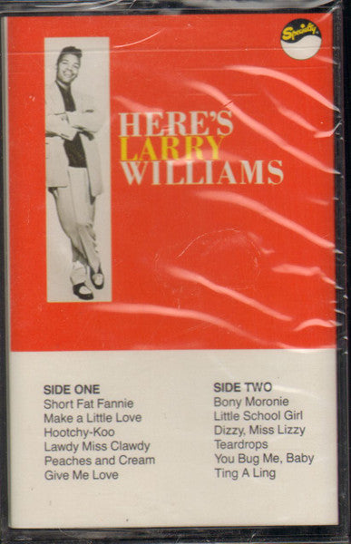 Larry Williams (3) : Here's Larry Williams (Cass, Album, Mono, RE)