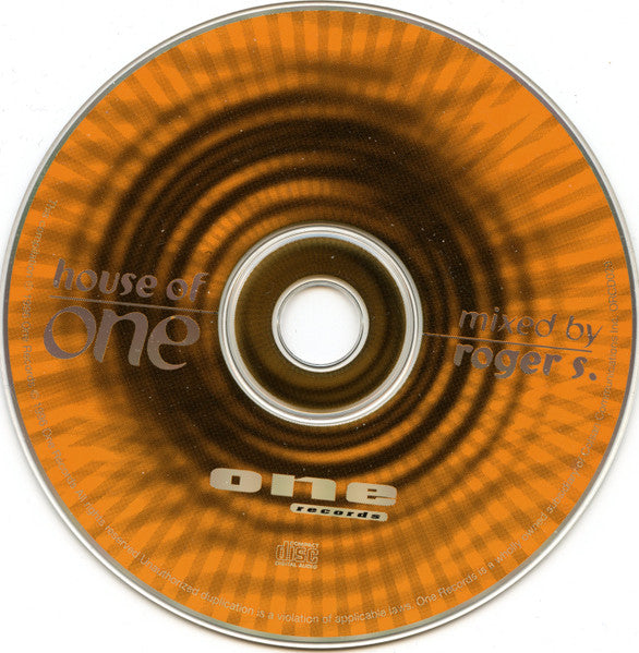 Roger Sanchez : House Of One (CD, Mixed, RE)