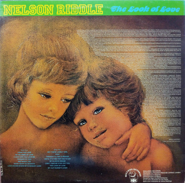 Nelson Riddle And His Orchestra : The Look Of Love (LP, Comp)