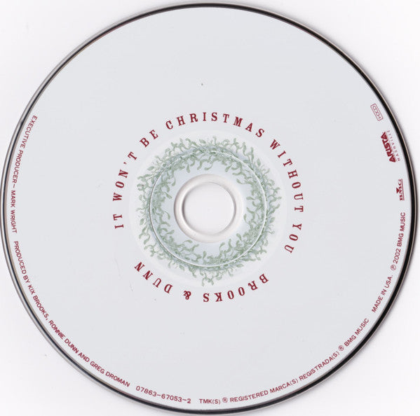 Brooks & Dunn : It Won't Be Christmas Without You (HDCD, Album)