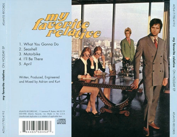 My Favorite Relative : On Holiday EP (CD, EP)