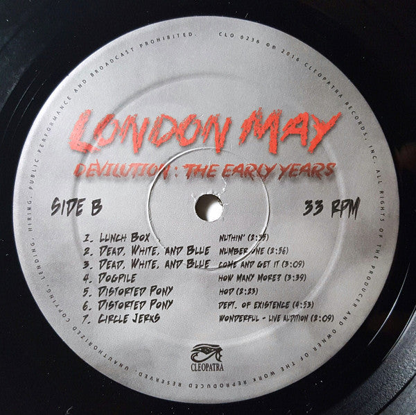 London May : Devilution: The Early Years (LP, Comp, Ltd)