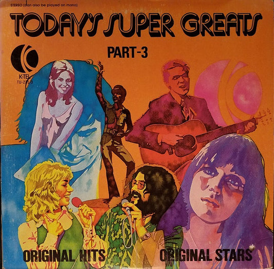 Various : Today's Super Greats - Part-3 (LP, Comp, Ltd)