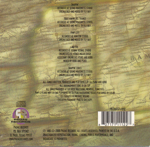 Da Sip : Snappin' (CD, Single, Car)