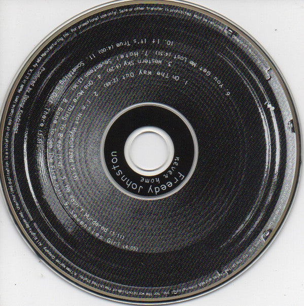 Freedy Johnston : Never Home (CD, Album, Promo)