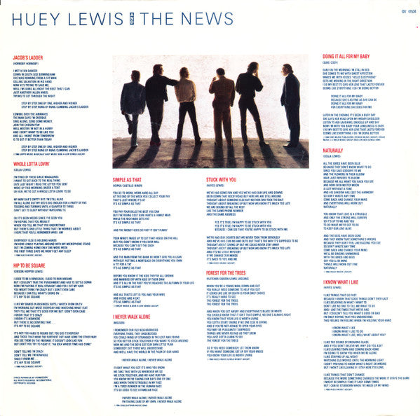 Huey Lewis And The News* : Fore! (LP, Album, Car)