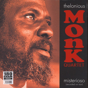 Thelonious Monk Quartet* : Misterioso (Recorded On Tour) (LP, Album, RE, 180)
