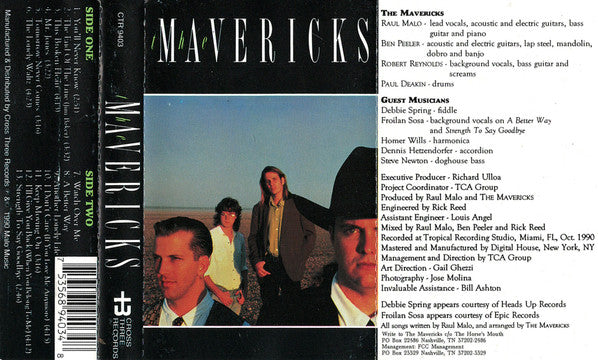 The Mavericks : The Mavericks (Cass, Album)