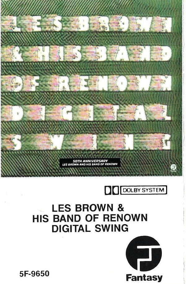Les Brown And His Band Of Renown : Digital Swing (50th Anniversary Les Brown And His Band Of Renown) (Cass, Album)