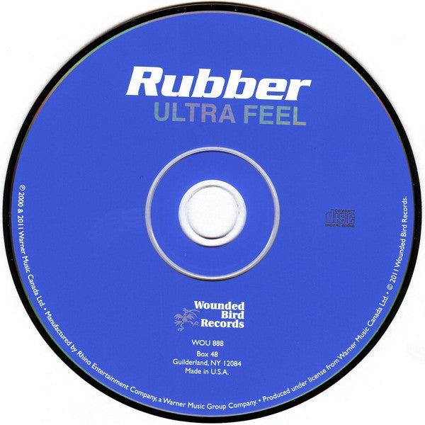 Rubber (6) : Ultra Feel (CD, Album, RE)