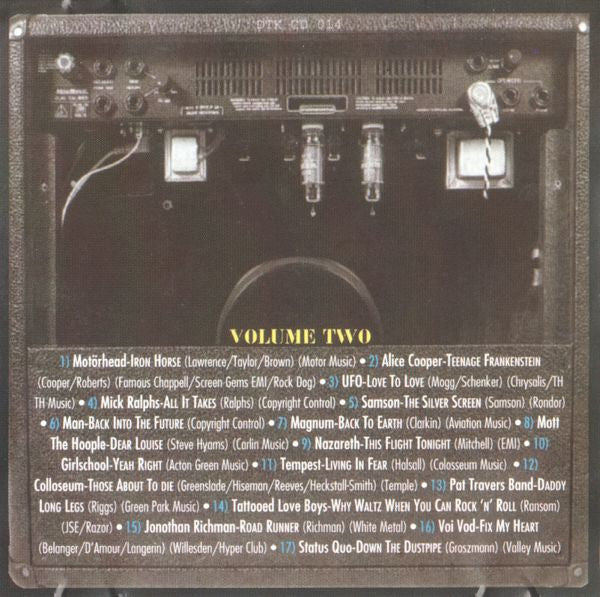 Various : Masters Of Rock - Volume Two (CD, Comp)