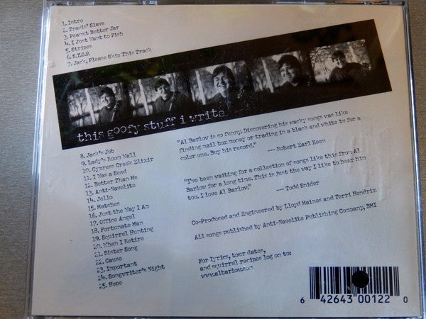 Al Barlow : At Home With Al Barlow (CD, Album)
