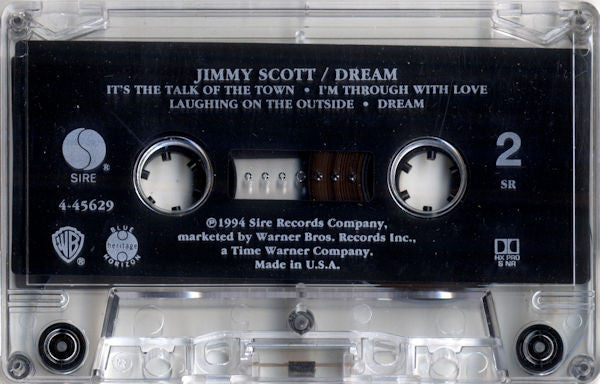 Jimmy Scott : Dream (Cass, Album, Dol)