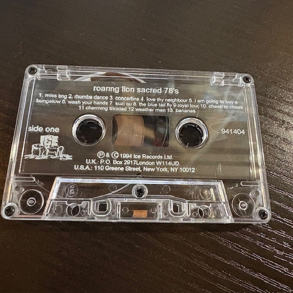 Roaring Lion : Sacred 78's (Cass, Comp)