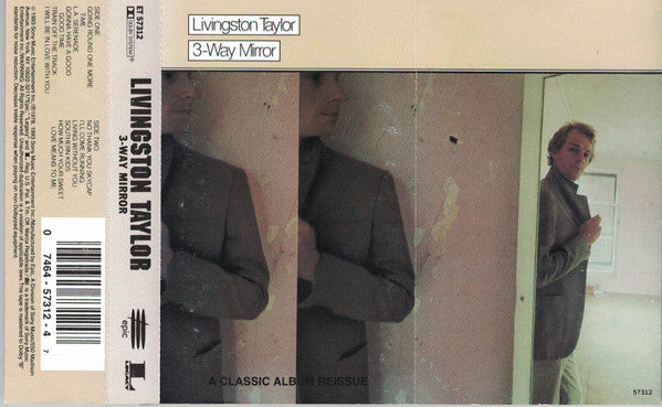 Livingston Taylor : 3-Way Mirror (Cass, Album, RE, RM, Dol)