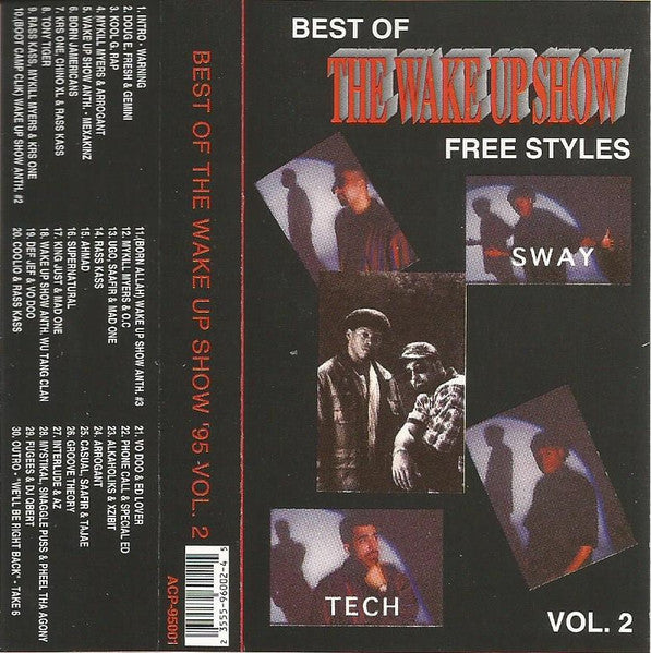 Sway & King Tech : Wake Up Show Freestyles Vol. 2 (Cass)