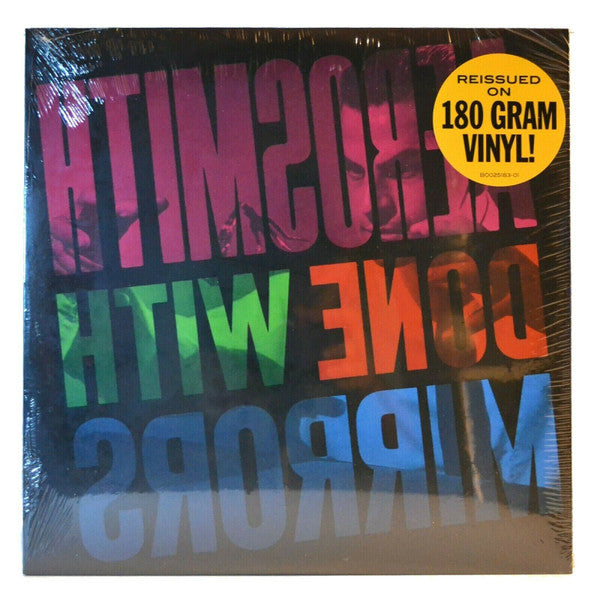 Aerosmith : Done With Mirrors (LP, Album, RE, 180)