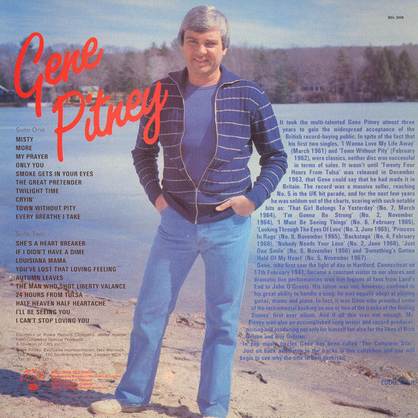 Gene Pitney : 20 Golden Pieces Of Gene Pitney (LP, Comp, RE)