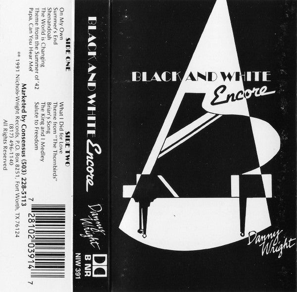 Danny Wright : Black And White Encore (Cass, Album, Dol)